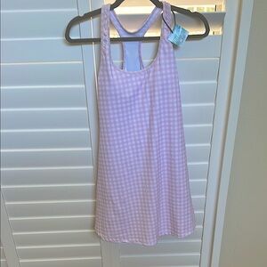 Molly J NWT Pink Gingham Sleeveless Dress Size M